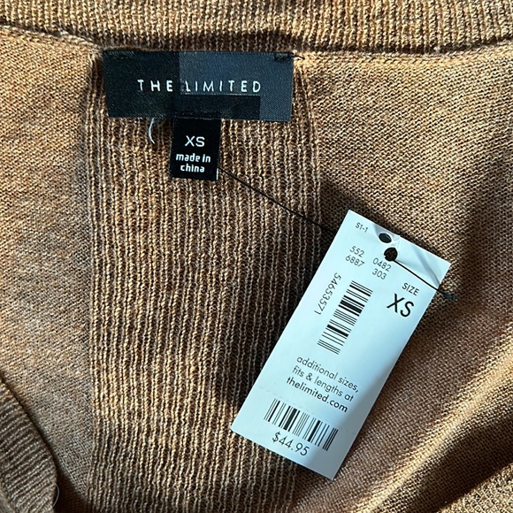 NWT wool blend The Limited sweater - Picture 6 of 7